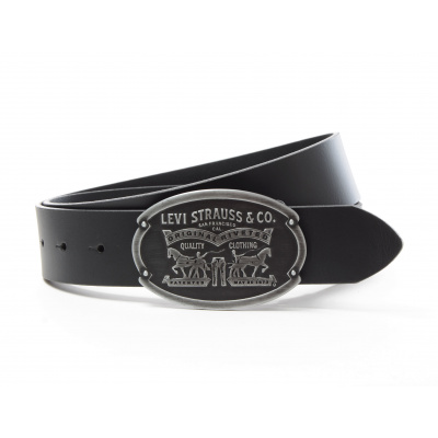 LEVI'S Ceinture Billy Plaque Noire