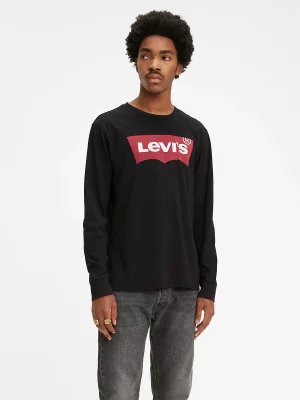 LEVI'S T-Shirt manche longue Graphique Noir