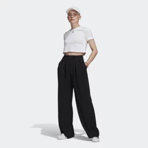 ADIDAS Crop Top Adicolor Classics Regular Fit Blanc
