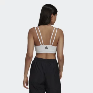 ADIDAS Haut brassière Adicolor classics Blanc