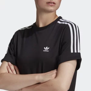 ADIDAS Robe T-Shirt Adicolor classics ROLL-UP sleeve Noir