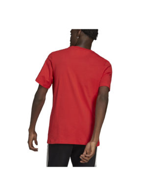 ADIDAS T-Shirt à bandes SPRT Rouge