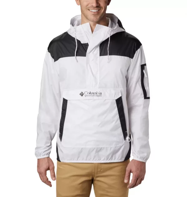 COLUMBIA Anorak Challenger Active Fit Blanc