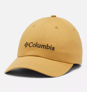 COLUMBIA Casquette logo brodé en coton mélangé Jaune