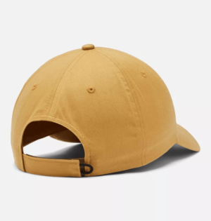 COLUMBIA Casquette logo brodé en coton mélangé Jaune