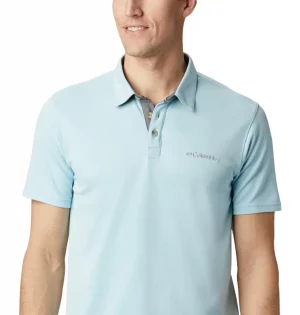 COLUMBIA Polo Nelson Bleu