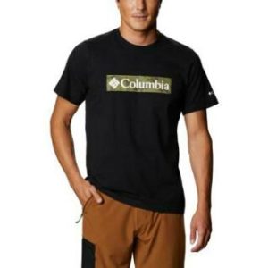 COLUMBIA T-Shirt Rapid Ridge Graphic Noir