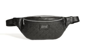 GUESS Sac banane Vezzola logo 4g Noir