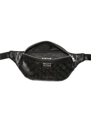 GUESS Sac banane Vezzola logo 4g Noir