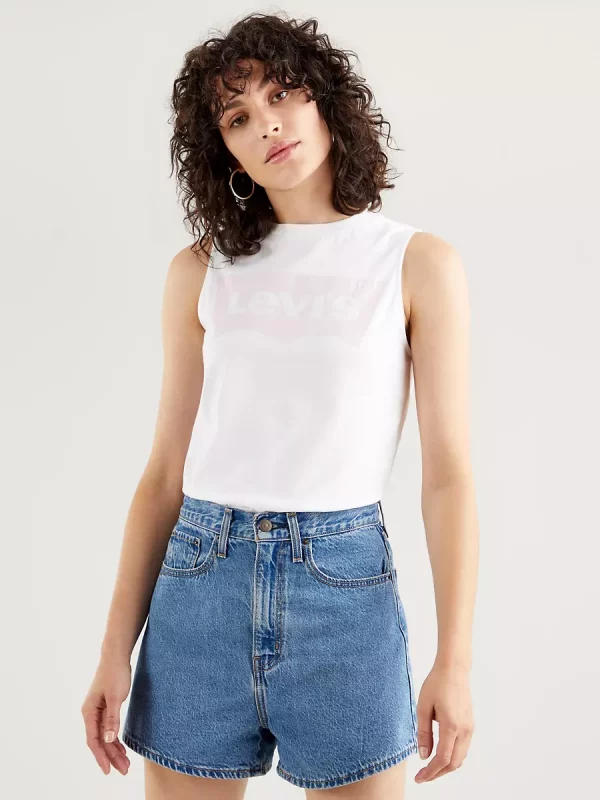 LEVI'S Débardeur Graphique Band Blanc