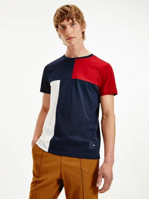 TOMMY HILFIGER T-Shirt à motif colour-block