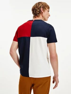 TOMMY HILFIGER T-Shirt à motif colour-block