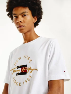 TOMMY HILFIGER T-Shirt icons exclusive en coton bio Blanc