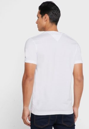 TOMMY HILFIGER T-Shirt imprimé Blanc