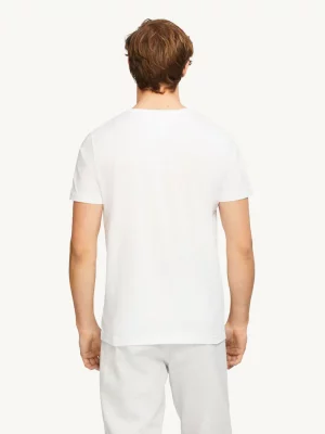 TOMMY HILFIGER T-Shirt CORPORATE SQUARE Blanc