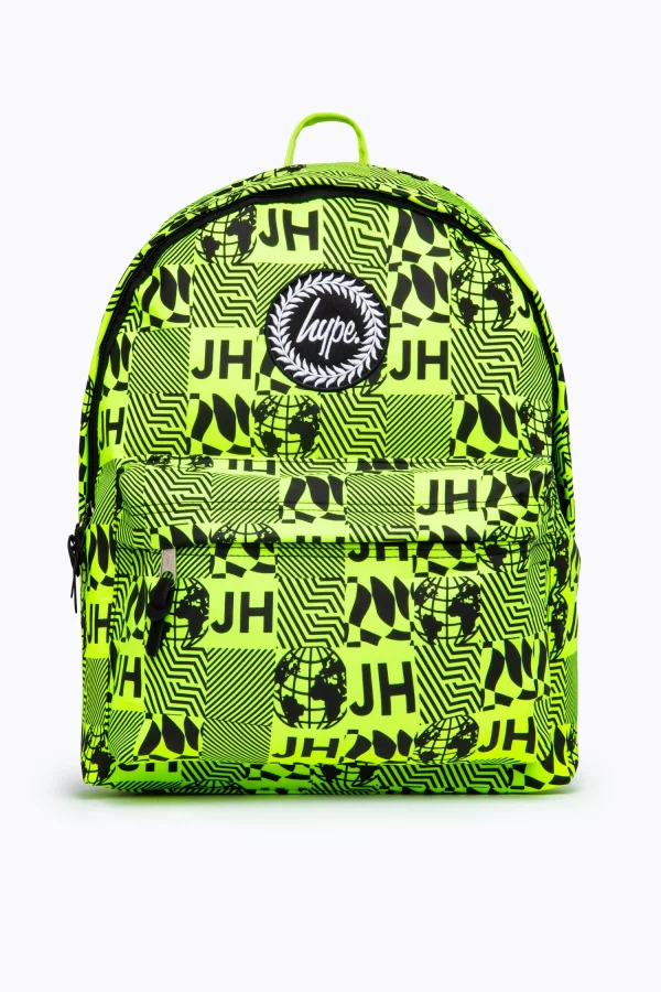 JUST HYPE Sac à dos Neon Repeat Square