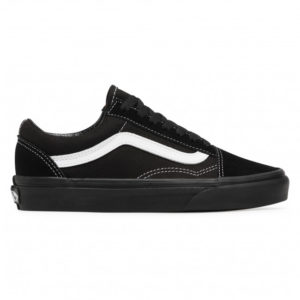 VANS Chaussures en daim et en toile OLD SKOOL Noire