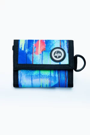 JUST HYPE Portefeuille Spray Bleu