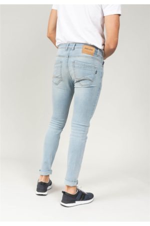 DEELUXE Jeans Skinny SKENDER Bleu clair