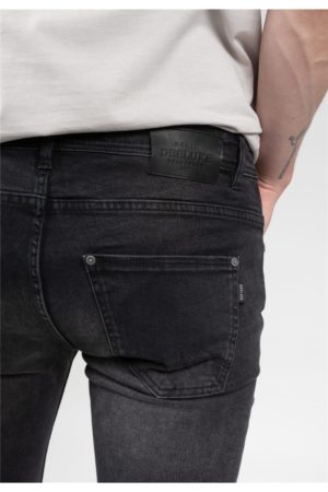DEELUXE Jeans Slim SLOANN Noir délavé
