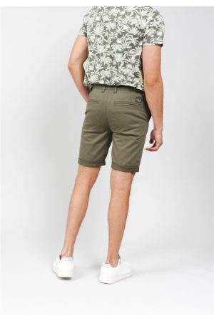 DEELUXE Short chino Slim Varty Kaki