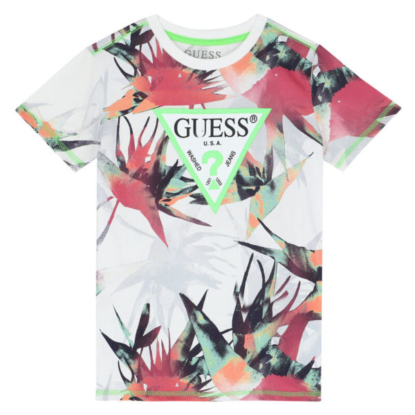 GUESS T-shirt imprimé Leaves
