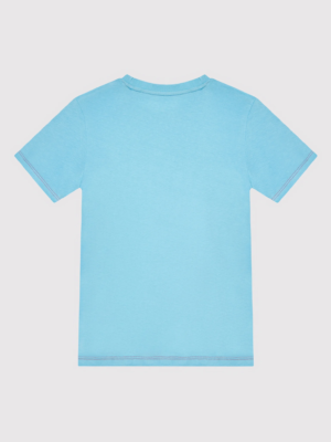 GUESS T-shirt logo sur le devant Bleu