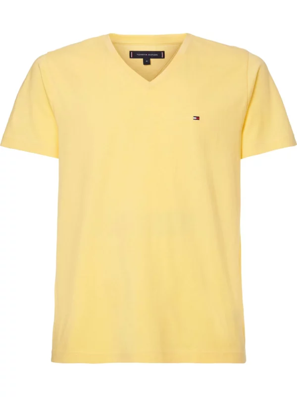 Tee shirt top tommy jaune