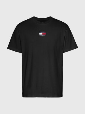 TOMMY HILFIGER T-Shirt coupe classique à badger Noir 5